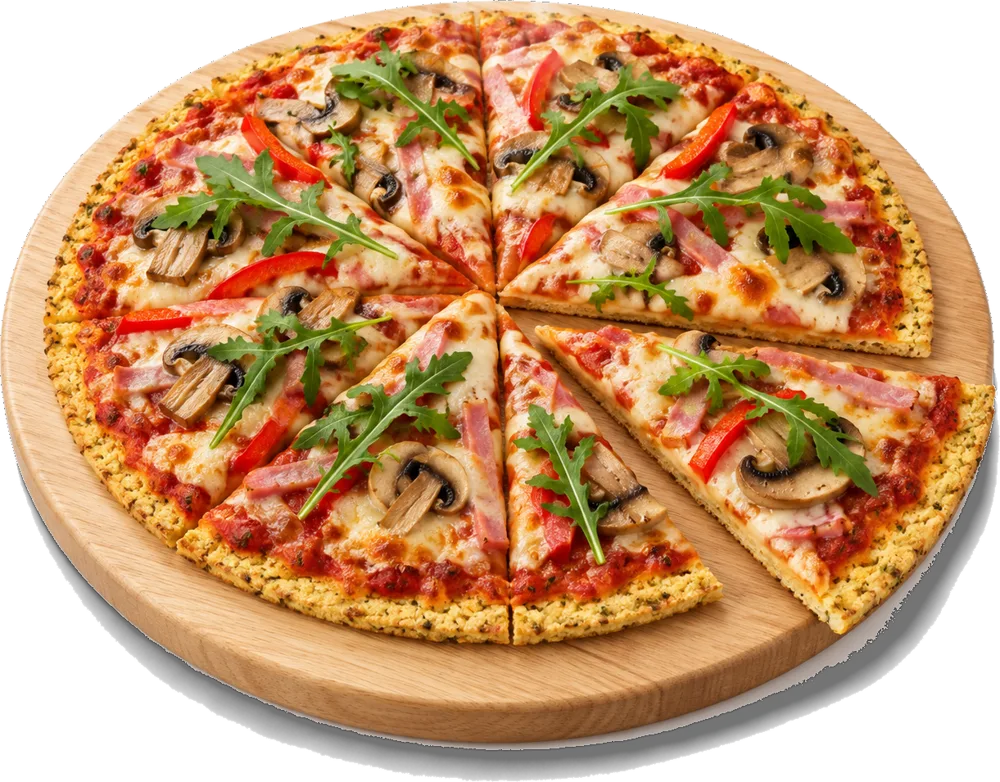 Fredagspizza med hytteostbund